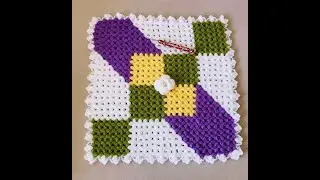 Part 2/ Tulip fiber model 🌷💯 Easy🌷Tulip fiber model #kinitting #crochet #handcraft #knitting #design