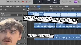 underground music artist punching in (song leaked at end)