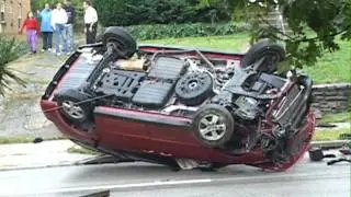 Rapid Run Rd Stolen Car Crash
