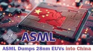 ASML sent representatives to China to dump their 28nm lithography machines!