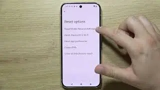 How to Reset Mobile Network Settings on GOOGLE Pixel 9 Pro