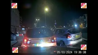 UK Road Rage Caught On Dashcam | Bradford town |  GL11WKO vs FJ69UDV