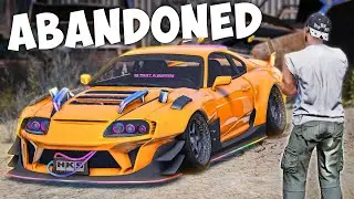 Restoring this Abandoned TURBO SUPRA sa GTA 5