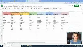 Use Google Sheets to Translate Multiple Languages (at once)