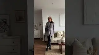 5 grey toned outfits for autumn - let me know your favourite! 🖤
