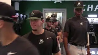 Stetson Baseball locker room