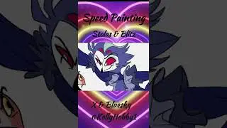 Speed Painting: Stolas and Blitz (Color)