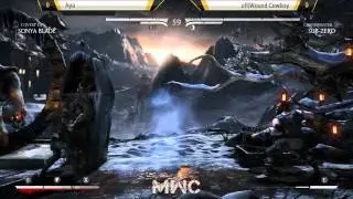 MWC - Aya ( Sonya ) vs cR|Wound Cowboy ( Sub Zero ) // MKX