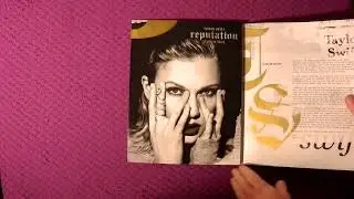 Taylor Swift Reputation Tour Program- A Look Inside
