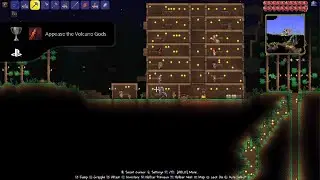 Terraria ~ Appease the Volcano Gods Trophy