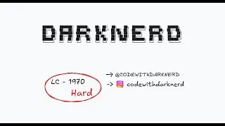 LC1970 | Last Day Where You Can Still Cross | BFS | C++ | DARKNERD