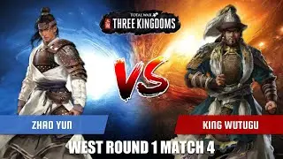 Zhao Yun vs King Wutugu | Total War Three Kingdoms Duelist Tournament West Round 1 Match 4