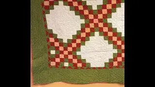 Irish Chain Quilt | Circa Mid 19th Century | 44