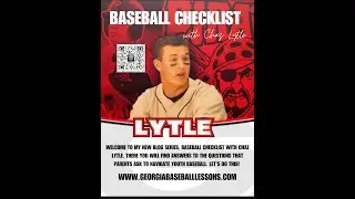 The Benefits of Recording Games, Baseball Checklist with Chaz Lytle