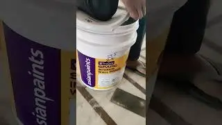 asian paints SPARC interior wall primer 20kg.price 1800 / How to open the bucket 🪣बाल्टी #wallprimer