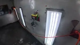 SEALING & PAINTING INNERS ON DODGE CHALLENGER HOOD- PAINT CODE ( PAU )