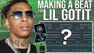Making A Beat For Lil Gotit's HOODBABY 2 w/ a REAL GUITAR From Scratch