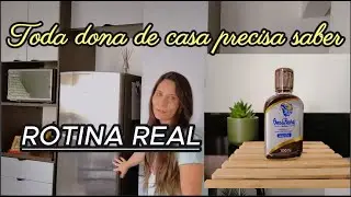 ROTINA DE CASA REAL | Misturinha incrível🤩 vai te ajudar muito na limpeza. 🏠
