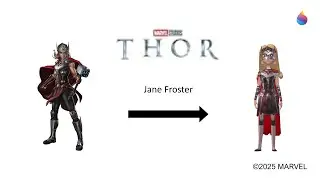 Paint 3D Tutorial: Jane Foster ~ in 