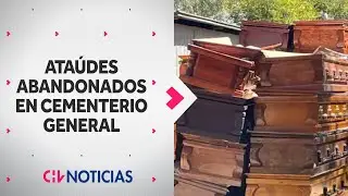 Denuncian que MÁS DE 400 ATAÚDES están abandonados en el Cementerio General - CHV Noticias