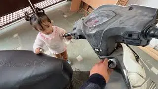 Papa & Kashu ka Pyara Din ❤️🐄🛵🍎 | Family Vlog ✌️