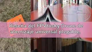 Rese&ntilde;a del FPVtosky Drone de aterrizaje universal plegable, doble cara, impermeable, almohadilla de