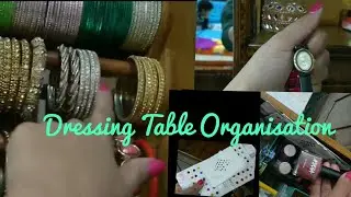 Dressing table Organization/How to Organize Dressing Table/Indian Dressing Table