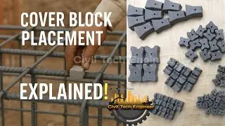full technical + site-level details | Cover Block Placement | Civil Tech Engineer