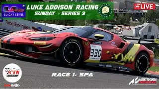 ACC | GRDC | Luke Addison Series 3 | Race 1 | Spa