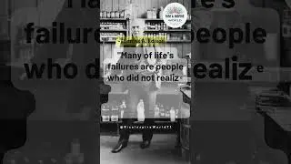 Unlock Your Potential: Overcoming Failure for Success   Thomas A  Edison Wisdom | #shorts #motivate