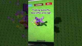 Trading butterfly! #growagarden