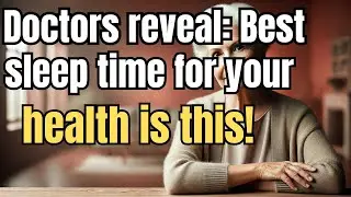 The Best Sleep Time for Seniors to Improve Heart, Brain, and Immune Health! Doctors Revealed!