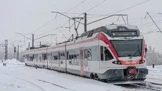 [ВОЗВРАЩЕНИЕ В ЭКСПЛУАТАЦИЮ] Поездка на электропоезде ЭПГ-003, маршрут Минск-Беларусь