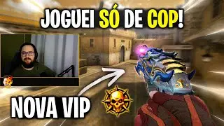 JOGUEI SÓ COM A NOVA COP VIP E ACABEI COM A PARTIDA! 😱 | CrossFire