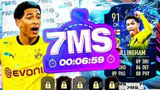 WHAT A PLAYER!! 91 TOTS MOMENTS JUDE BELLINGHAM 7 MINUTE SQUAD BUILDER!! - FIFA 21 ULTIMATE TEAM