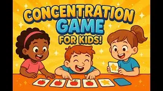 Kids Game for Concentrate | Toddler Brain Boost | Bright Bunnies #games #concentrationgame