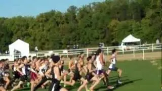 2012 NCRunners Elite Cross Country Carnival Boys' Championship Open   Start