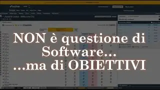 OBIETTIVO alto ASPETTATIVE basse e SFORZO costante🦾 (non c'entrano i Software e/o ADM)