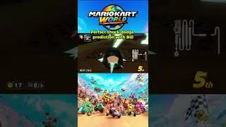 Shock Dodge + Bullet Bill into Top 2 with @ricky哥 | DK Spaceport | Mario Kart World