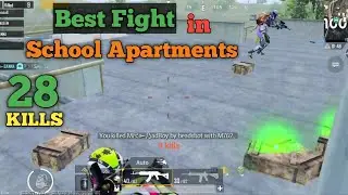 Best Fight in School Apartments || PUBG Gameplay