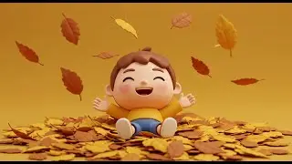 Count the Leaves Falling from the Trees | Autumn Counting Song for Kids | Fall Learning Rhyme