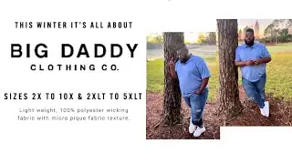 BIG & TALL CLOTHING HAUL w/ BIG DADDY CLOTHING |SWEATER EDITION | JAY VIRGO
