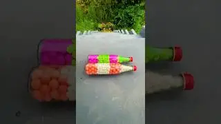 💜💛❤️💚Breaking Colorfull glass bottle 🫙 ⚠️🔥💥#Shorts #ASMR #satisfying#asmrsound#satisfyingvideo
