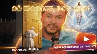 💥 JESUS Aparece e diz VOLTAR em 2033: PAPA SELA PORTA do VATICANO que s&oacute; SER&Aacute; ABERTA em 33