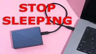 (2025) STOP External Hard Drive From Sleeping Tutorial