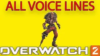 JUNKRAT ALL VOICE LINES | OVERWATCH 2