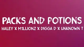 HAZEY - Packs and Potions (Remix) (Lyrics) ft. M1llionz Digga D Unknown T