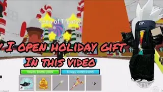 Today I open holiday gift in this video #roblox #bloxfruits #viralvideo