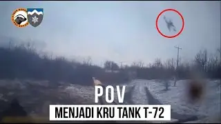 T-72 Ukraina Vs Lebah Rusia - 8 Jan 2025