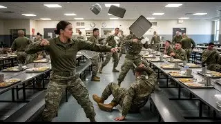 A Marine Attacked Her in the Mess Hall — Unaware She Was Trained in a Classified Navy SEAL Program